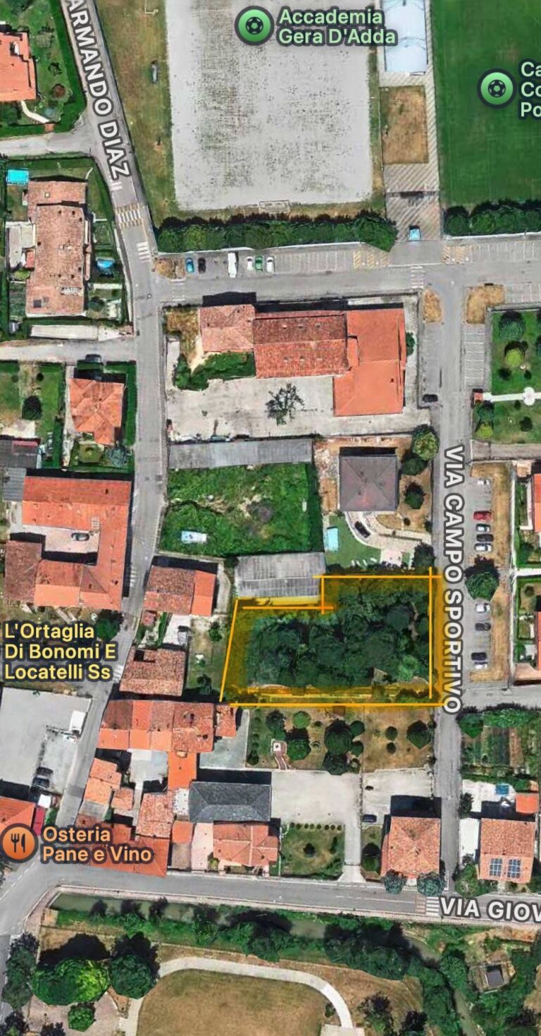Terreno edificabile in Vendita a Pontirolo Nuovo (Bergamo) di 1890.00 mq